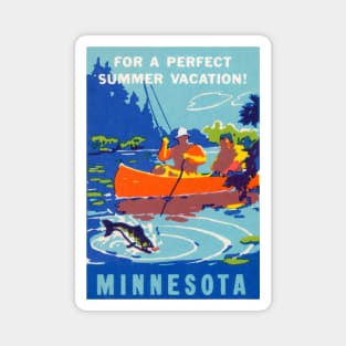 1940 Vacation in Minnesota Magnet