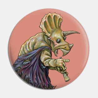 Tandy the Triceratops Pin