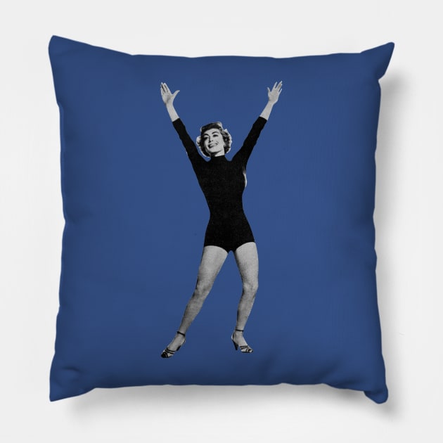 Torch Song Joan Crawford Pillow by MasterByMaster