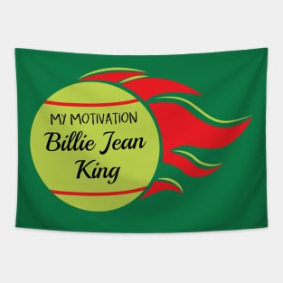 My Motivation - Billie Jean King Tapestry