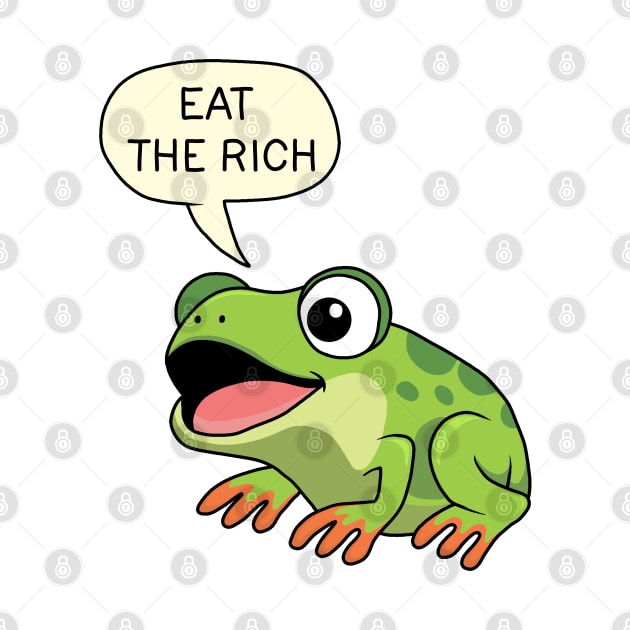 Eat The Rich - Frog by valentinahramov