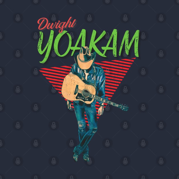 Dwight Yoakam Vintage 1986  // Honky Tonkin Original Fan Design Artwork by A Design for Life