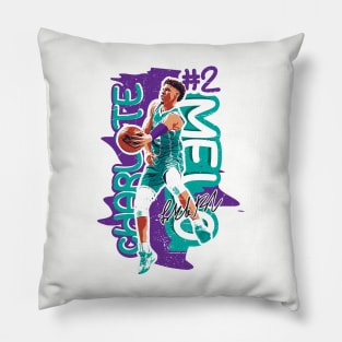 LaMelo Ball vintage style t-shirt Pillow
