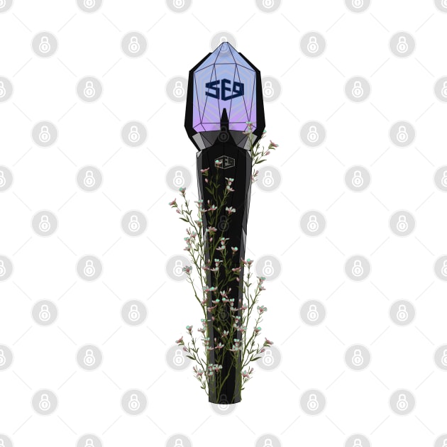 SF9 Floral Lightstick kpop by RetroAttic