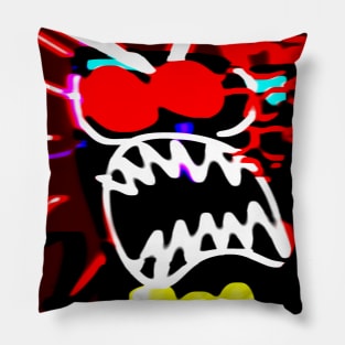 I WILL BEAT YOU UP!!! Pillow