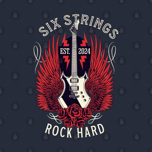 SIX STRINGS ROCK HARD by Imaginate