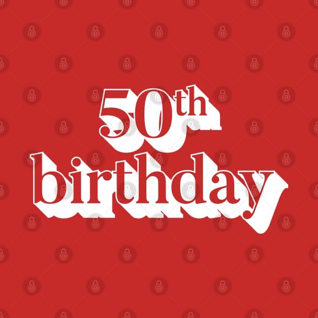 50th birthday by Inspire Creativity