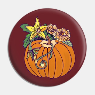 Cottagecore Halloween Pin