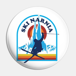 Ski Narnia Pin