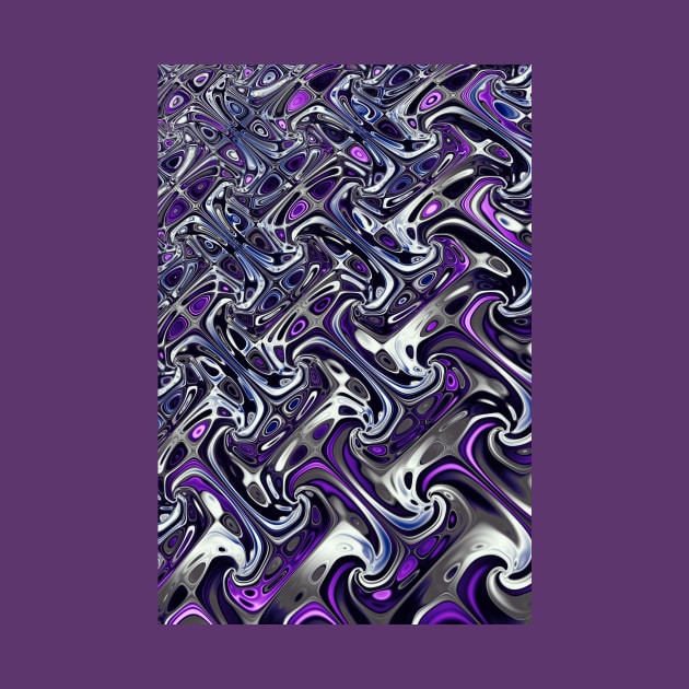 purple abstract pattern by pinkal
