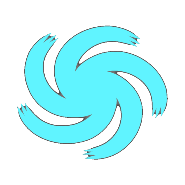 SPORE - Logo Neon Blue by RkTee