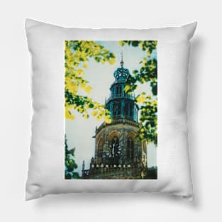 Groningen | Retro Cityscapes Pillow