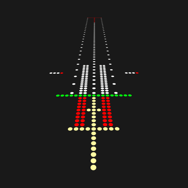 Runway Lights by Hangar 8