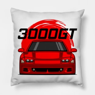 Front Red 3000GT 1994 1997 JDM Pillow