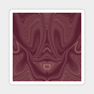 Red Abstract Marble Background Pattern Magnet