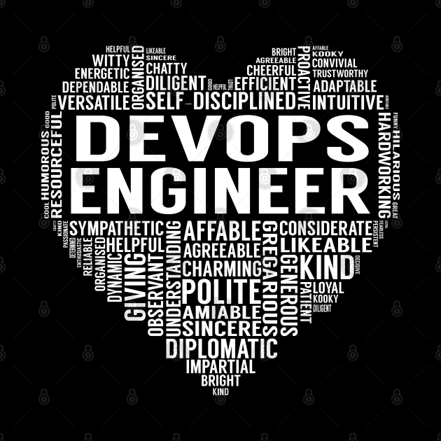 Devops Engineer Heart by LotusTee