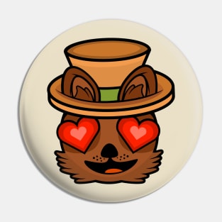 Lovestruck Quokka Wilson Pin