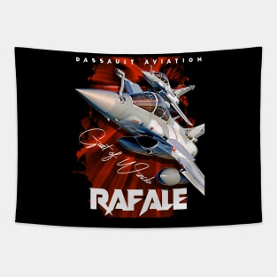 Dassault Rafale French Fighterjet Aircraft Tapestry