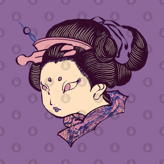 Ukiyoe Girl by miacomart