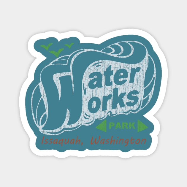 Water Works Park Washington Magnet by vender