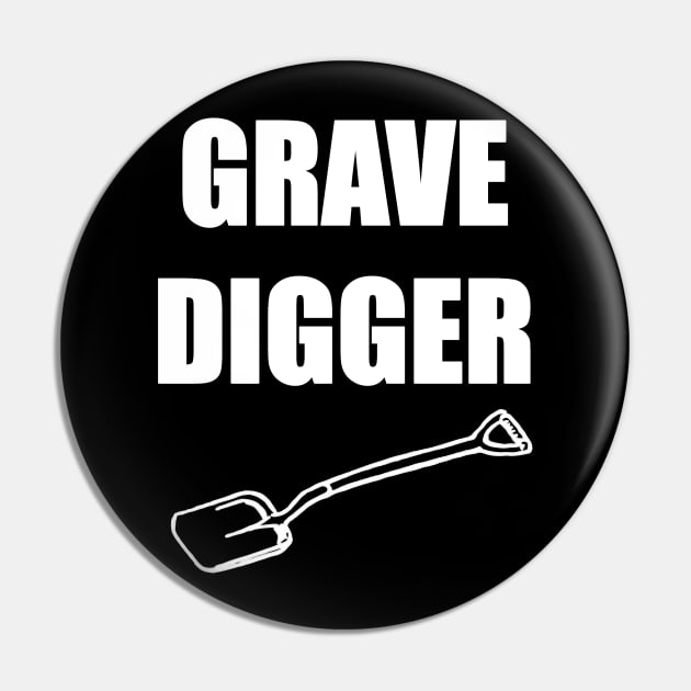 Grave Digger Pin by artpirate