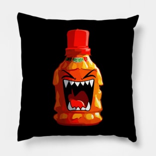 Sriracha Mayo Spicy Sauce Bottle Pillow