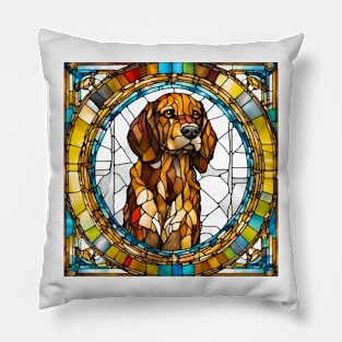 Stained Glass Harrier Pillow