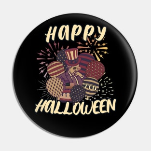 Funny Joe Biden Halloween 4th of July Pin