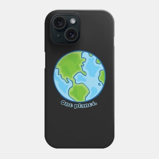 One Planet Earth Phone Case