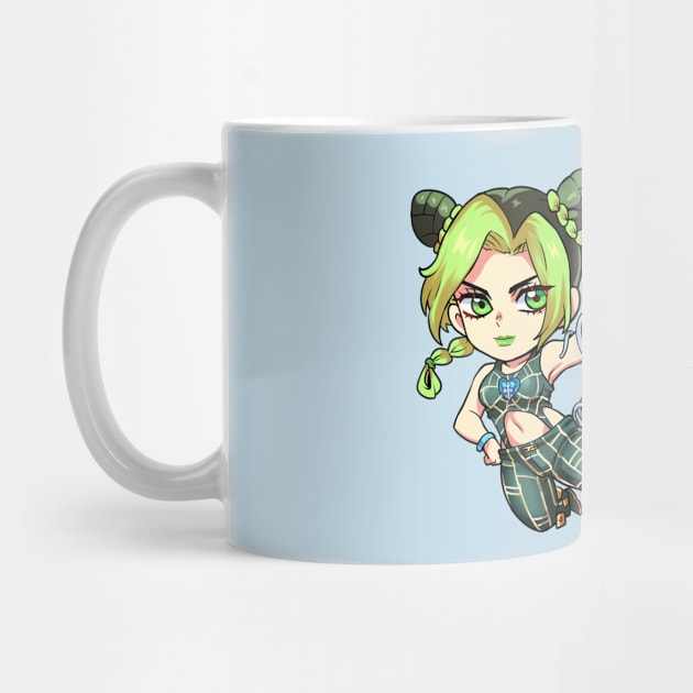 Caneca JoJo's Bizarre Jotaro e Jolyne