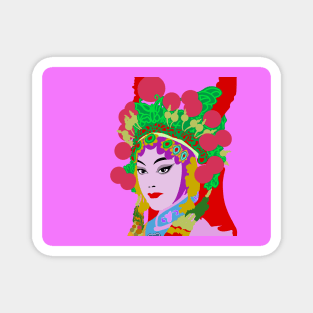 Cantonese Opera Star #2 Magnet