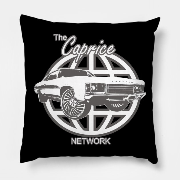 Donk Caprice Pillow by Black Ice Design