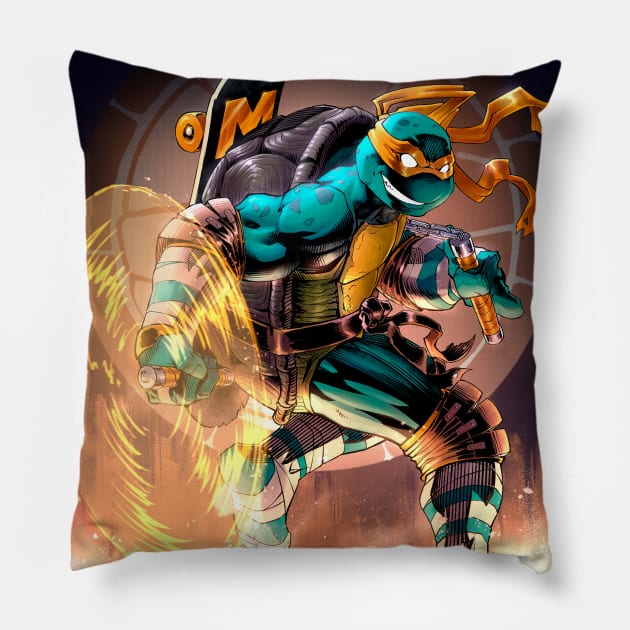 Michelangelo TMNT Pillow by Duh Dude