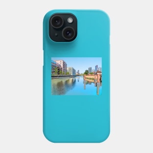 Stratford Waterfront building, London Phone Case