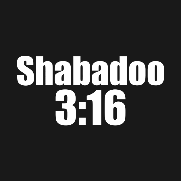 Shabadoo 3:16 by IntoTheSandlerverse