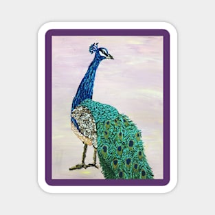 Peacock Magnet