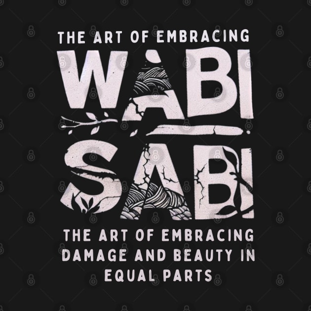 Wabi sabi art + quote for philosophy fans by CachoGlorious