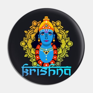 Krishna Mandala Hinduism Gift Pin