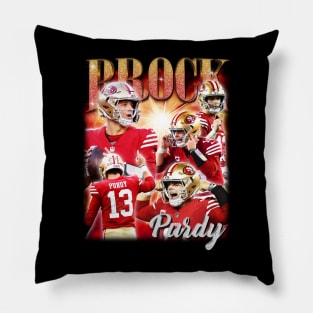 VINTAGE MR. BROCK IRRELEVANT PURDY FOOTBALL Pillow