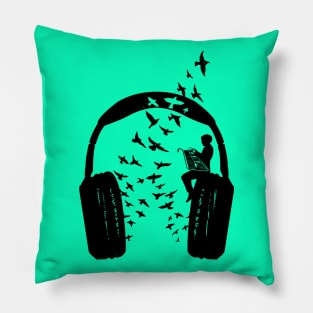 Headphone Glockenspiel Pillow