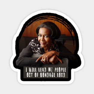 Cicely Tyson Quoted Magnet