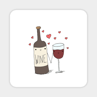 Wine Lovers Magnet