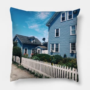 Block Island Seaside Cottages Pillow