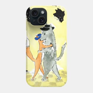 Femme Fatale Fox from ABC's of Film Noir Phone Case