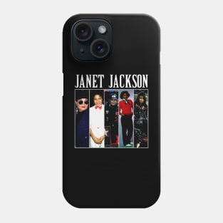 Janet Jackson Vintage Tour Concert Phone Case