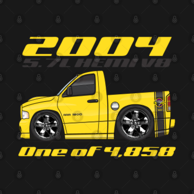 Discover 2004-Yellow Driver side - Ram Truck - T-Shirt