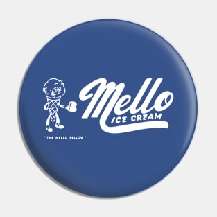 Mello Ice Cream_WHT Pin