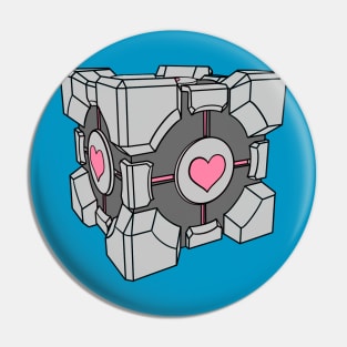 Companion Cube Pin