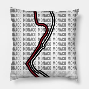 Monaco - F1 Track Pillow