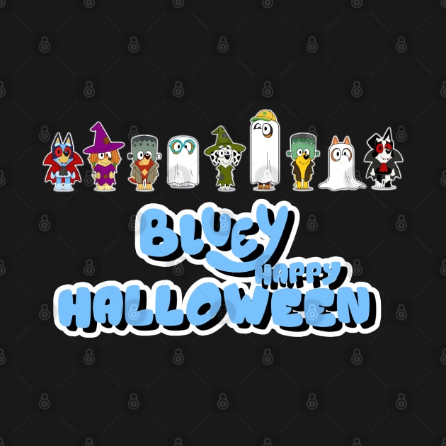 Bluey Halloween - Trick or treat FRIENDS by sgregory project